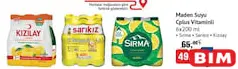 MADEN SUYU 6X200 ML fiyat ve kampanya bilgisi